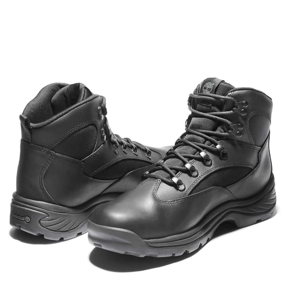 Botas de Montaña Timberland Argentina Hombre - Chocorua Trail Mid Waterproof - Negras - CGNABF-798